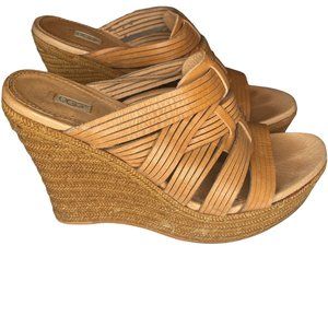 UGG Tan Wedges